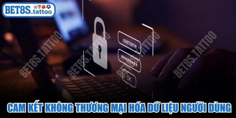 Chính sách bảo mật BET8s cam kết không thương mại hóa dữ liệu người dùng