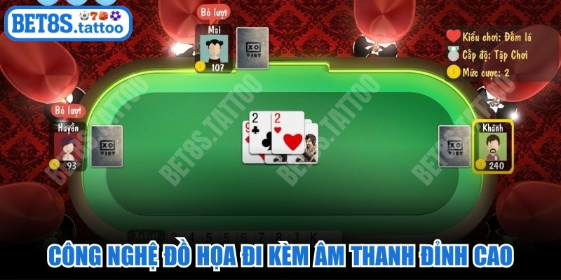 Công nghệ đồ họa đi kèm âm thanh game bài đỉnh cao