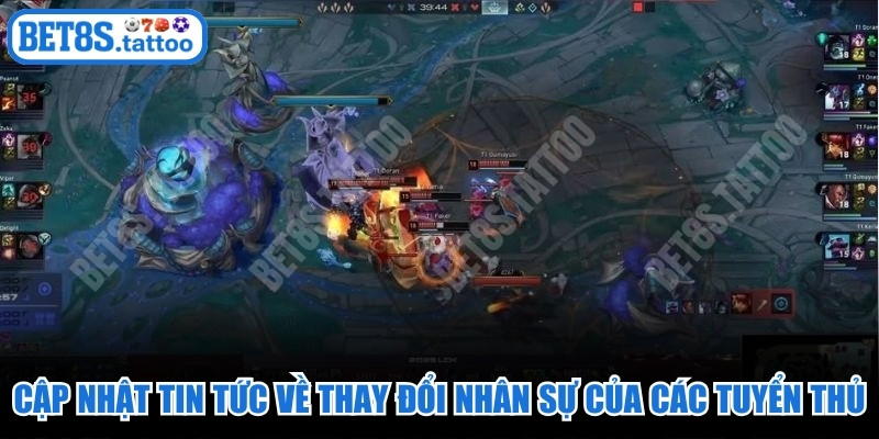 Cập nhật tin tức về thay đổi nhân sự, sức khỏe của các tuyển thủ